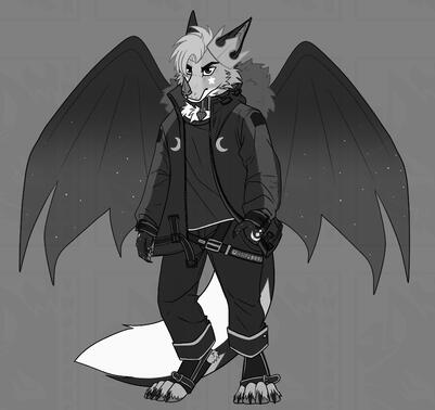 Fullbody b/w